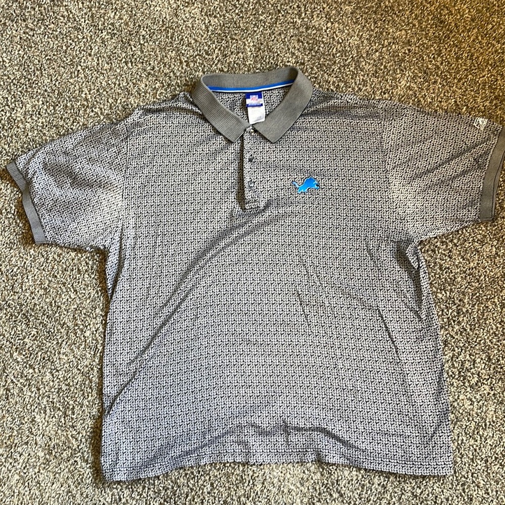 Vintage Detroit Lions polo